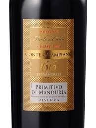 Conte di Campiano Primitivo di Manduria Riserva