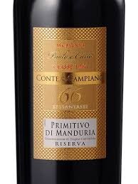 Conte di Campiano Primitivo di Manduria Riserva